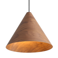 Golden Canada 3988-18 DWA - Golden Lighting Conique 2-light Pendant in Dark Walnut